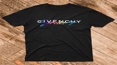 givenchy paris star t shirt|givenchy t shirt size chart.